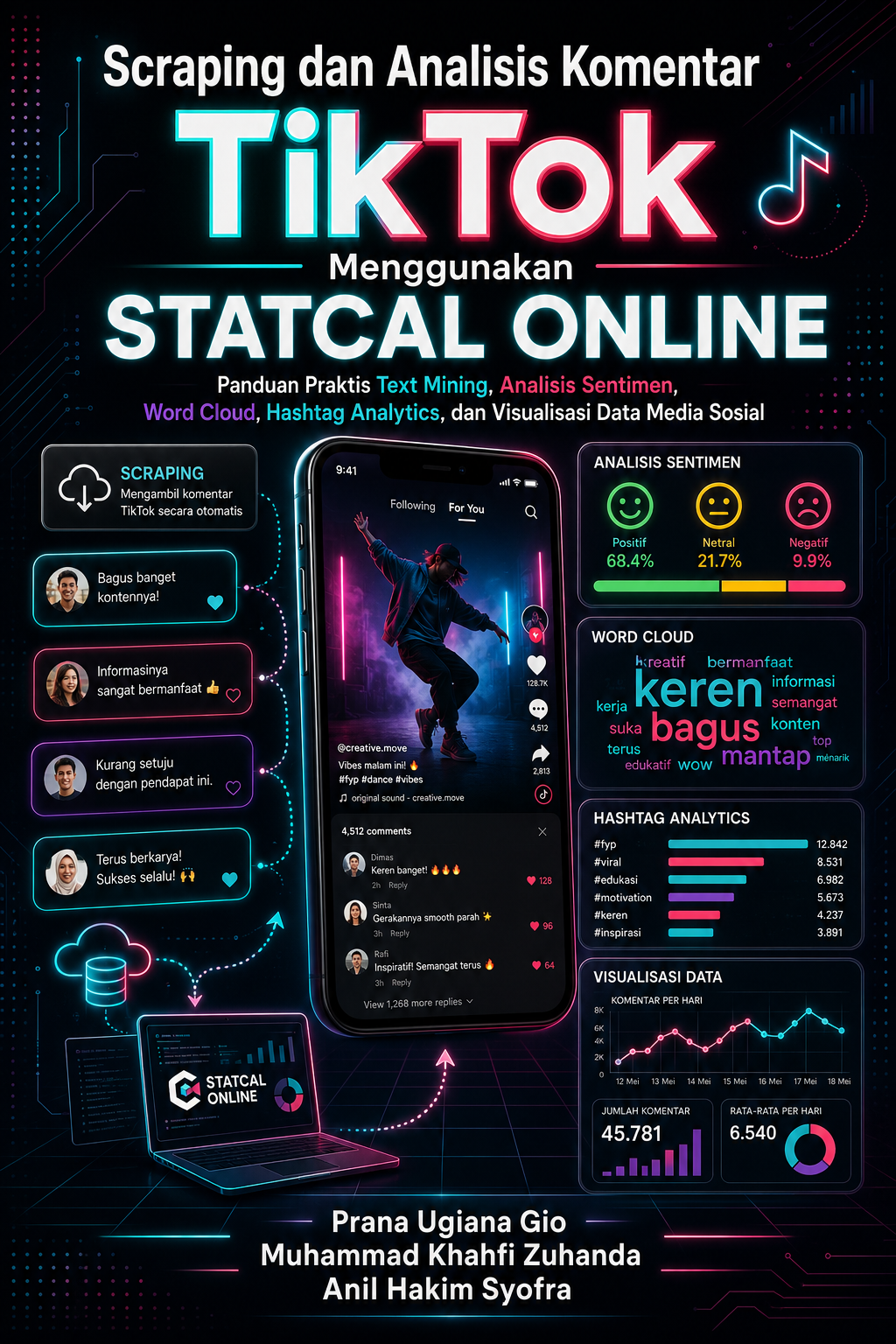 Cover book TikTok Comment Scraping and Analysis Using STATCAL ONLINE